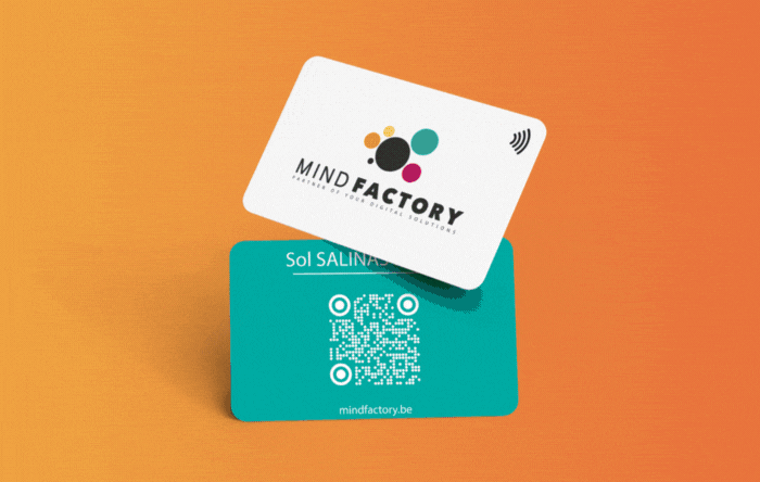 BeeCard pvc mockup clients